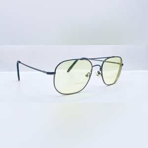 Vintage Konshi KF216 Gunmetal Pilot Sunglasses Frames Only